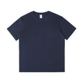 Men's Heavyweight Cotton T-Shirt – Solid Colour Loose Fit Casual Tee